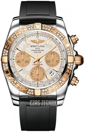 Breitling Chronomat 41 Srebrny/Guma Ø41 mm CB0140AA-G713-132S-A18S.1