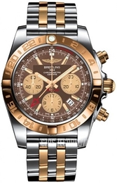 Breitling Chronomat 44 GMT Brązowy/Stal Ø44 mm CB042012-Q590-375C