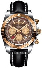 Breitling Chronomat 44 GMT Brązowy/Skóra Ø44 mm CB042012-Q590-435X-A20BA.1