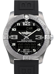 Breitling Aerospace Evo Czarny/Guma Ø43 mm E7936310-BC27-152S-A20SS.1