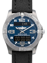 Breitling Aerospace Evo Niebieski/Tkanina Ø43 mm E7936310-C869-103W-A20BASA.1