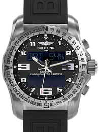 Breitling Breitling Cockpit B50 Czarny/Guma Ø46 mm EB501022-BD40-155S-E20DSA.2