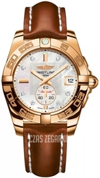 Breitling Galactic 36 Biały/Skóra Ø36 mm H3733012.A725.412X.H16BA.1
