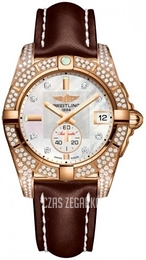Breitling Galactic 36 Biały/Skóra Ø36 mm H3733063.A725.416X.H16BA.1