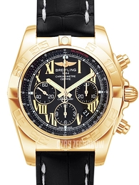 Breitling Chronomat 44 Czarny/Skóra Ø44 mm HB011012-B957-743P-H20BA.1