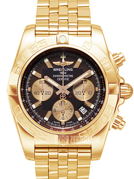 Breitling Chronomat 44 Brązowy/18 karatowe różowe złoto Ø44 mm HB011012-Q576-375H
