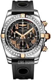 Breitling Chronomat 44 Czarny/Guma Ø44 mm IB011053-B957-200S-A20D.2