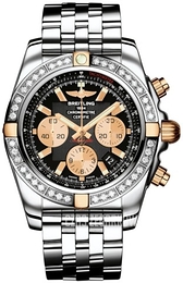 Breitling Chronomat 44 Czarny/Stal Ø44 mm IB011053-B968-375A