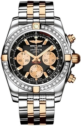 Breitling Chronomat 44 Czarny/Stal Ø44 mm IB011053-B968-375C