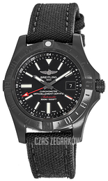 Breitling Avenger II GMT Czarny/Skóra Ø43 mm M3239010-BF04-109W-M20BASA.1