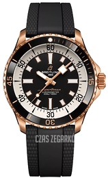 Breitling Superocean Automatic 42 Czarny/Guma Ø42 mm R17375211B1S1