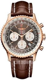 Breitling Navitimer 01 Brązowy/Skóra Ø43 mm RB012012-Q606-739P-R20BA.1