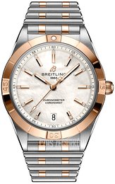 Breitling Chronomat Automatic 36 Biały/18 karatowe różowe złoto Ø36 mm U10380101A2U1