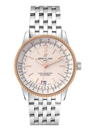 Breitling Navitimer 01 Srebrny/Stal Ø38 mm U17325211G1A1