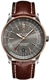 Breitling Navitimer Automatic 41 Szary/Skóra Ø41 mm U17326121M1P2