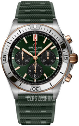 Breitling Chronomat B01 42 Zielony/Guma Ø42 mm UB0134131L1S1