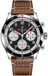 Breitling Classic Avi Szary/Skóra Ø42 mm Y233801A1B1X1