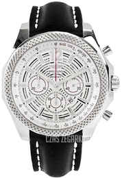 Breitling for Bentley Barnato 42 Srebrny/Skóra Ø42 mm A4139021-G795-473X-A18BA.1