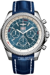 Breitling for Bentley 6.75 Niebieski/Skóra Ø49 mm A4436412-C786-746P-A20BA.1
