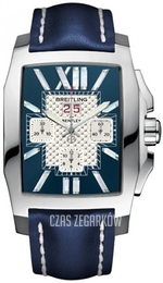 Breitling for Bentley Flying B Chronograph Niebieski/Skóra 58.2x38.5 mm A4436512-C736-101X-A20BA.1
