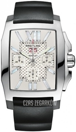 Breitling for Bentley Flying B Chronograph Srebrny/Guma 58.2x38.5 mm A4436512-G632-212S-A20D.2