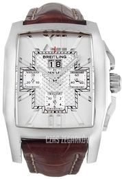Breitling for Bentley Flying B Chronograph Srebrny/Skóra 58.2x38.5 mm A4436512-G632-754P-A20BA.1
