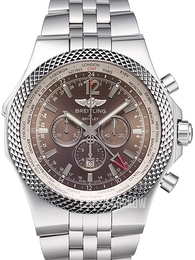 Breitling for Bentley GMT Brązowy/Stal Ø49 mm A4736212-Q554-998A