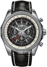 Breitling for Bentley B04 GMT Czarny/Skóra Ø49 mm AB043112-BC69-760P-A20BA.1