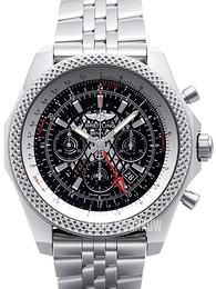 Breitling for Bentley B04 GMT Czarny/Stal Ø49 mm AB043112-BC69-990A