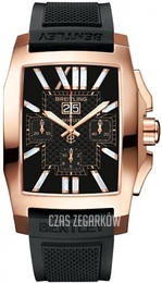 Breitling for Bentley Flying B Chronograph Czarny/Guma 58.2x38.5 mm R4436512-BC61-220S-R20D-3