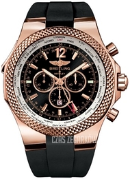 Breitling for Bentley GMT Czarny/Guma Ø49 mm R4736212-B934-210S-R20D.3