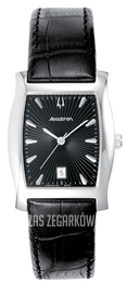 Bulova Accutron Czarny/Skóra 26B30