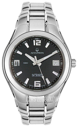 Bulova Czarny/Stal Ø40 mm 26B44