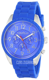 Bulova Caravelle Niebieski/Guma Ø52 mm 43A121