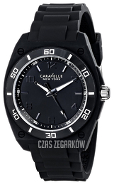 Bulova Caravelle Czarny/Guma Ø44 mm 43A127