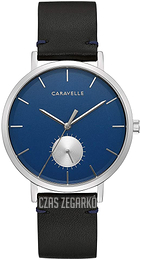 Bulova Caravelle Niebieski/Skóra Ø39.5 mm 43A156