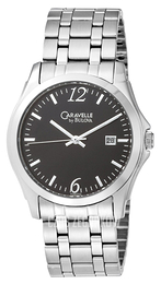 Bulova Caravelle Czarny/Stal Ø39 mm 43B000