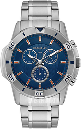 Bulova Caravelle Niebieski/Stal Ø48 mm 43B171