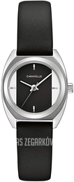 Bulova Caravelle Czarny/Skóra Ø26 mm 43L220