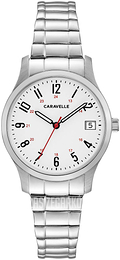 Bulova Caravelle Srebrny/Stal Ø30 mm 43M119
