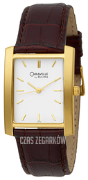 Bulova Caravelle Biały/Skóra 44A06