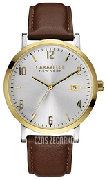 Bulova Caravelle Biały/Skóra Ø40 mm 44B108