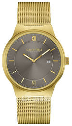 Bulova Caravelle Szary/Stal w odcieniu złota Ø40 mm 44B110