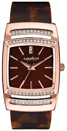 Bulova Caravelle Brązowy/Żywica z tworzywa sztucznego 44L150