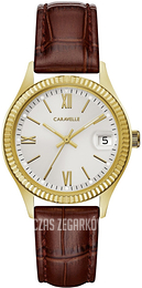 Bulova Caravelle Srebrny/Skóra Ø32 mm 44M111