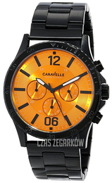 Bulova Caravelle Pomarańczowy/Stal Ø44 mm 45A108