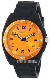 Bulova Caravelle Pomarańczowy/Guma Ø53.5 mm 45A112