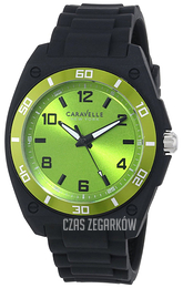Bulova Caravelle Zielony/Guma Ø53.5 mm 45A113