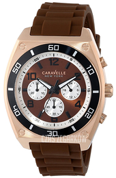 Bulova Caravelle Brązowy/Guma Ø53.5 mm 45A114