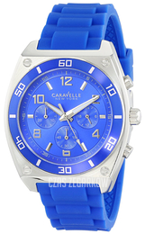 Bulova Caravelle Niebieski/Guma Ø53.5 mm 45A115